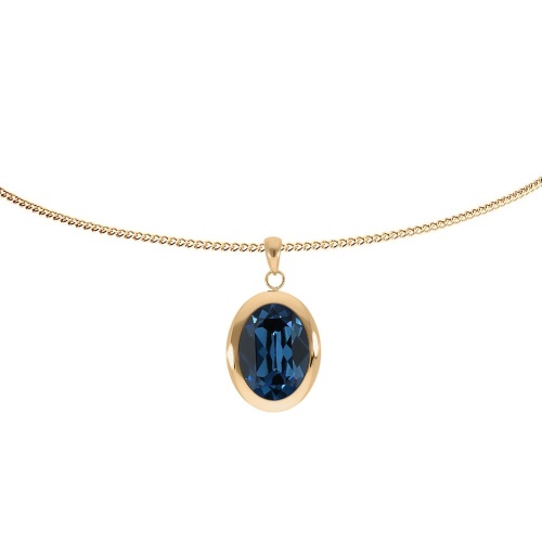 Колье Qudo TIVOLA big G montana, 404507.1 BL/G фото 3